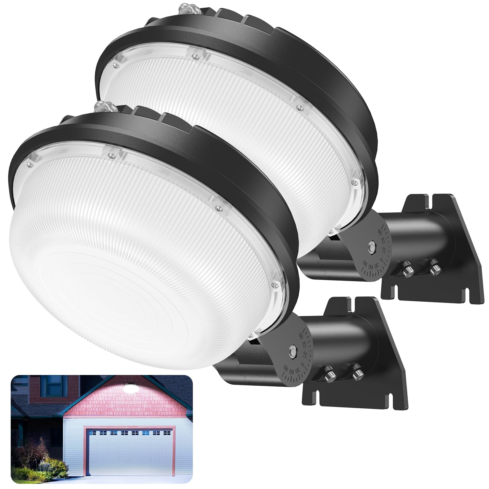 Lámpara Led Para Granero Clouderror, 150 W, 21000 Lm, Del Anochecer Al Amanecer, 5000 K