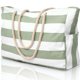 thumbnail image 1 of Bolsa de playa Becokan grande impermeable para mujer con cremallera, 1 of 7