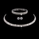 thumbnail image 1 of Luxury Rhinestone Collar Stud Earrings and Bracelet Set - Perfect for Fashionable Dinners and Special Occasions, 1 of 4