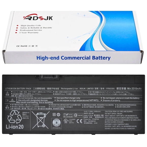 Batería RDSJ FPB0338S 14.4V 50Wh para Fujitsu LifeBook