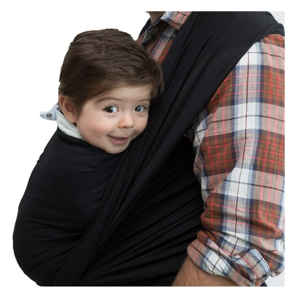 Fular Semielasticado Negro