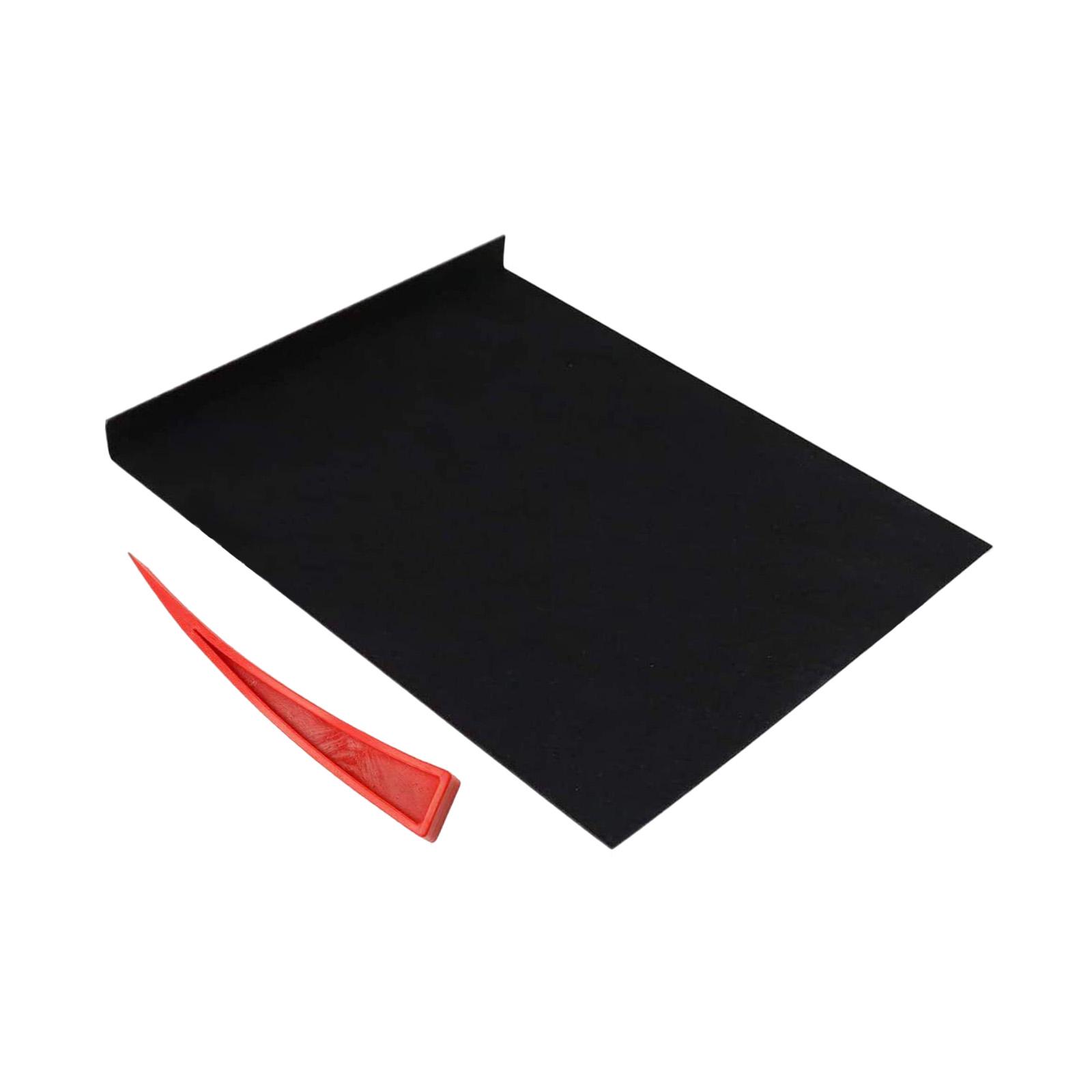 Ioensy - Herramienta De Reparación De Abolladuras Sin Pintura, Protector De Ventana Duradero Y Resistente Para Carrocería De Coche, Cuña De Tablero Negro