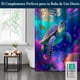 thumbnail image 3 of LVRLVR 1 Pieza Cortina De Ducha Con Diseño De Tortuga Marina Y Arrecife Vibrante, Estilo Tropical Moderno, Tamaño 180X180 Cm + 12 Ganchos De Tipo C, 3 of 8