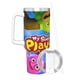 thumbnail image 3 of My Singing Monsters Vaso aislado de acero inoxidable con asa, diseño temático, regalo para familia, amigos y fans; incluye pajita y encaja en el portavasos estándar, 40 oz, 3 of 6