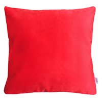 Elizabeth Peper - Cojín Decorativo Diseño Suave Rojo 45X45 Relleno