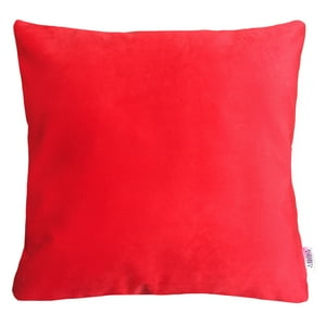 Elizabeth Peper - Funda Cojin Decorativo Diseño Suave Rojo 60X60