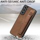 thumbnail image 5 of Funda Protectora con Correa para Samsung Galaxy S21 FE Resistente a Golpes Marrón, 5 of 6