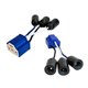 thumbnail image 1 of Adaptador de faros delanteros H4, conector de conversión con carcasa de goma, 1 of 3
