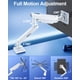 thumbnail image 4 of Soporte para monitor individual MOUNTUP Freelift Pro 22-32" blanco, 4 of 9