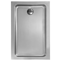 Receptáculo Para Ducha Rectangular Joytek Gris 120X80X14 Cm