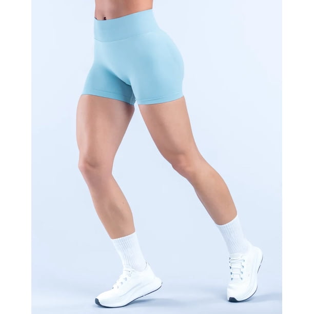 Short Deportivo Mujer Dynamic 4.5 Tiro Alto y Push Up