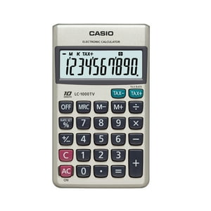 Calculadora De Bolsillo Casio Lc-1000Tv