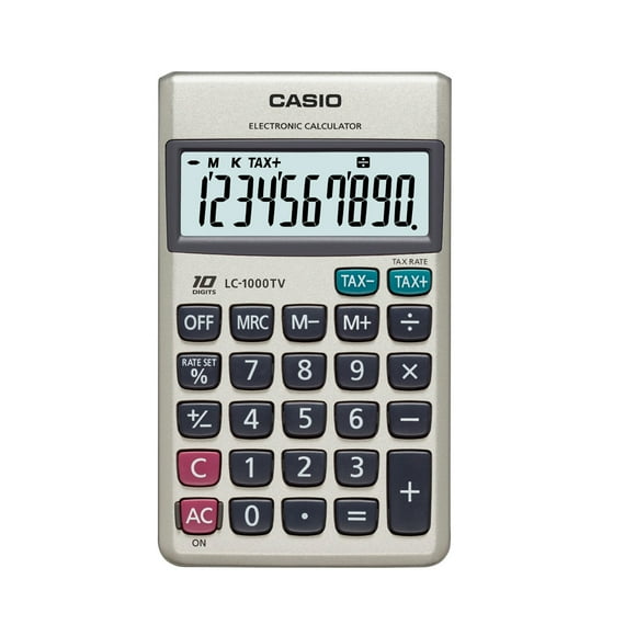 Calculadora de Bolsillo Casio LC-1000TV