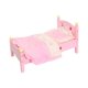thumbnail image 5 of Baby Doll Bed Muebles De Madera Dormitorio Para Mu?ecas 1 6 Escena De Bricolaje Juego De Rol, 5 of 5