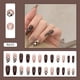 thumbnail image 1 of Uñas postizas europeas, uñas postizas con acabado UV, brillantes, cobertura total, uñas postizas artificiales, uñas para mujer, 1 of 5