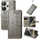 thumbnail image 1 of Funda Cartera FOXDOCK para Xiaomi POCO F6 , Flip PU con Relieve de Gatos y Perros, Tarjetero y Soporte, 1 of 6