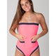 thumbnail image 1 of Traje de Baño Daikiri Mujer Sorrento Rosado Fucsia Fluor Azul Marino Protección UV50+, 1 of 3