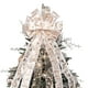thumbnail image 1 of Decoración para árbol de Navidad con lazo RoseCraft, color champán, 133 cm, 1 of 3