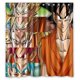 thumbnail image 1 of Cortina de ducha Goku All Super Saiyan Forms, juego de cortina de baño con ganchos, tamaño 66 x 72 pulgadas, 1 of 3