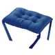 thumbnail image 1 of almohadillas de silla rectangular para estudiantes banco de aula cojín de asiento suave azul oscuro, 1 of 5