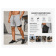 thumbnail image 3 of Short Deportivo Hombre Pantalones Cortos Secado Rápido Sport GRIS CLARO TALLA M, 3 of 5