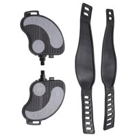 Magideal - Pedal De Bicicleta Estática Multiusos Con Correa Ajustable, Máquina Elíptica Duradera, Pedal De Entrenamiento Para Gimnasio, Deportes De Interior , B B