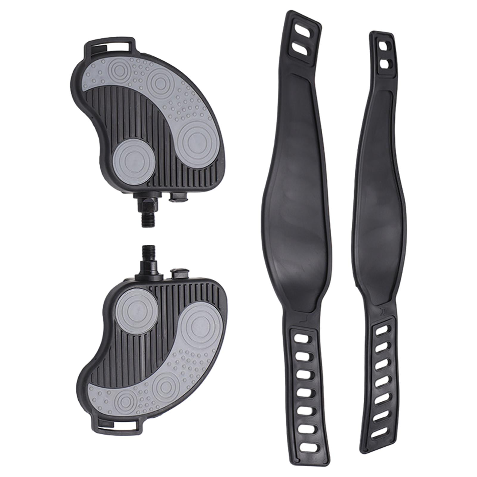 Magideal - Pedal De Bicicleta Estática Multiusos Con Correa Ajustable, Máquina Elíptica Duradera, Pedal De Entrenamiento Para Gimnasio, Deportes De Interior , B B