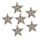 thumbnail image 2 of 6PCS Parches De Estrellas De Diamantes De Imitación Para Planchar Y Coser Apliques De Parche Gris Claro, 2 of 5