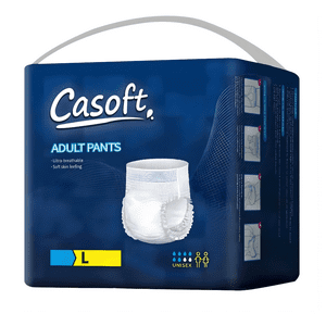 Casoft - Pañales Adulto Pants Alta Absorción Calzon Uso Cotidiano 10 Und Talla L