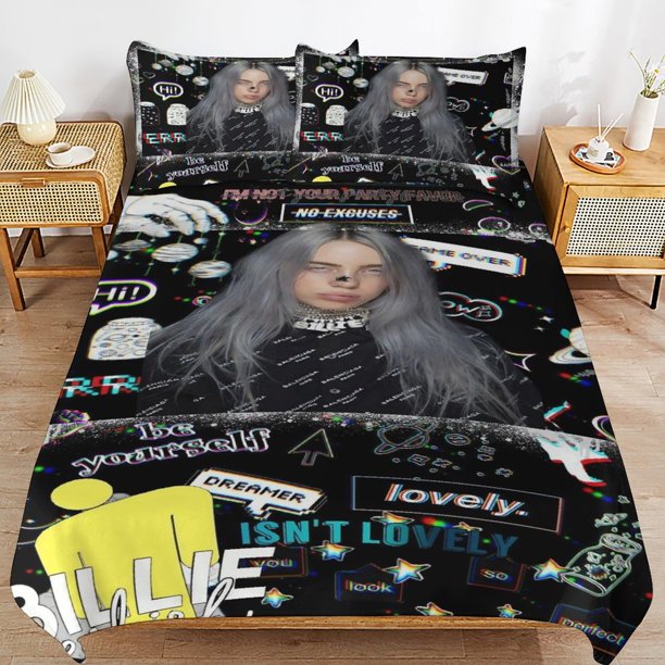 Billi-e Bil-lie Billi-e Bil-lie Bedding Set Sheet Set for Kids Adults,All Season Lightweight