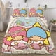 thumbnail image 3 of Little Twin Stars 3-Piece Bedding Set For Kids Boys Girls Adult Cartoon Warm Cute Fashion Holiday Present Gift Bed Sheets, 3 of 5