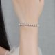 thumbnail image 5 of Pulseras de Tenis de Moissanita de 5x5 Mm para Mujer Color D VVS1 Corazón Pulsera de Tenis Chapada en Plata Esterlina 925 Oro Blanco de 18K Joyería para Mujer Pulseras 16-23 Cm, 5 of 8