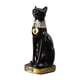 thumbnail image 1 of Estatua De La Diosa Del Gato Bastet, Animal Negro Para Dormitorio, Sala De Estar, Escritorio, 9x12x23,5 Cm, 1 of 5