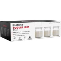 Recipiente De Almacenamiento De Alimentos Ultimate Yogurt, 6 Onzas, Paquete De 8 Unidades, Sin Bpa