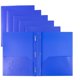thumbnail image 1 of Carpetas de bolsillo Dunwell de plástico con puntas, 12 unidades, color azul, 1 of 8