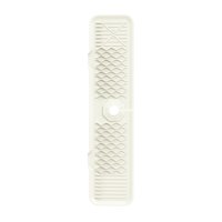 Bothyi - Alfombrilla De Silicona Para Grifo De Lavabo, Plegable, 61X14,5 Cm, Para Baño, Duradera, Ampliamente Utilizada, Beige