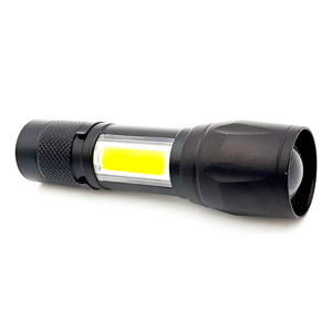 Genérico - Mini Linterna Tactica Recargable Lampara Luz Led Aj Shop Blanco