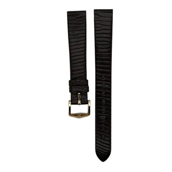 Correa Reloj Hirsch Lizard M Hebilla Dorada 10mm