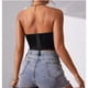 thumbnail image 4 of Top Strapless Mujer Corsét Sujetador Satin Moda 9005, 4 of 4