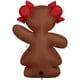 thumbnail image 2 of Decoración inflable navideña para jardín, Gingerbread Girl, 1,2 m, 2 of 6