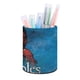 thumbnail image 1 of Los Miserables-theme Cylinder Pen Holder Pencil Organizer with Flannel Lining PVC Leather Material Cardboard Base for study work 10*8CM, 1 of 6