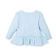 thumbnail image 2 of Polera Bebé Niña Manga Larga con Faldón y Bordado Aqua, 2 of 3