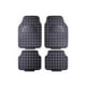 thumbnail image 1 of Alfombra Auto Goma Tuning 4 piezas Negro, 1 of 3