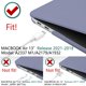 thumbnail image 2 of Funda DONGKE compatible con MacBook Air de 13 pulgadas 2018-2021, 2 of 8