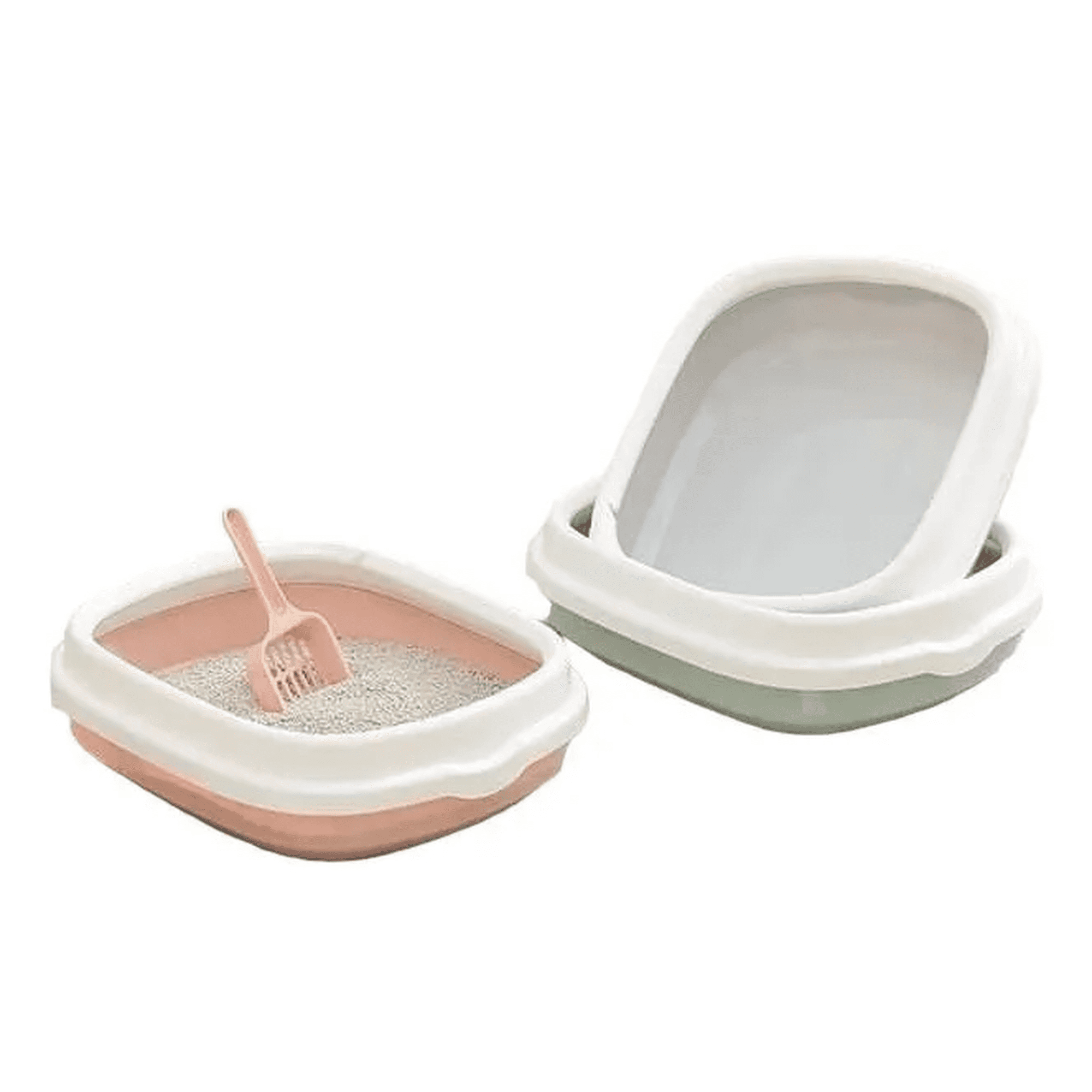 Caja De Arena Facil Limpieza Con Pala Arenero Para Gatos Varios
