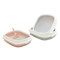 Genérico - Caja De Arena Facil Limpieza Con Pala Arenero Para Gatos Varios