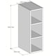 thumbnail image 4 of MUEBLE COCINA MODULAR 100% ARMADO BOTELLERO BLANCO, 4 of 4