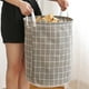 thumbnail image 2 of 1pc Round Dirty Clothes Basket, Laundry Basket, Portable Dirty Clothes Hamper, 2 of 5