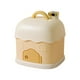 thumbnail image 3 of Linda Alcancía De Almacenamiento Grande Caja De Almacenamiento De Joyería Portátil Amarillo, 3 of 3