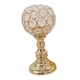 thumbnail image 4 of Candelabros Votivos De Cristal Candelabro Evento De Boda 8.5x16.5cm Dorado, 4 of 5